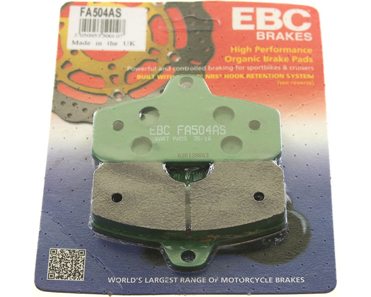 EBC Brake Pad Set FA504